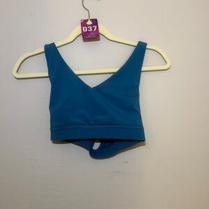 lululemon athletica Blue Sports Bra missing pads